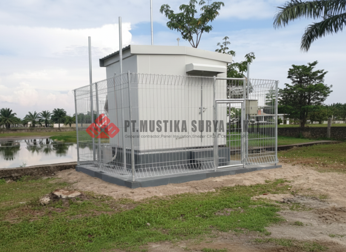 Shelter CKD Telekomunikasi