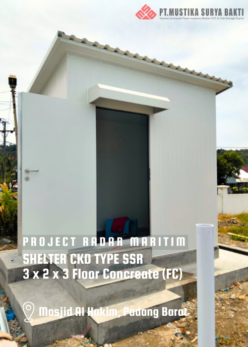 Shelter CKD Radar Maritim Radion